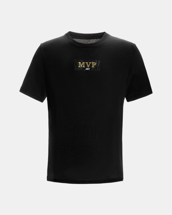 Men's Curry 1 MVP T-Shirt, Black, pdpMainDesktop image number 3